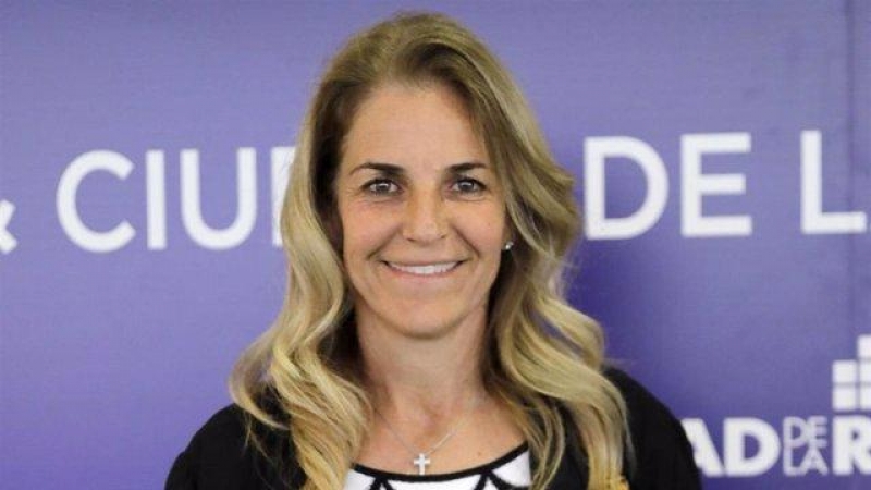 Archivo - Arantxa Sánchez Vicario en el foro 'Cuatro décadas de deporte en democracia' celebrado en la Ciudad de la Raqueta.