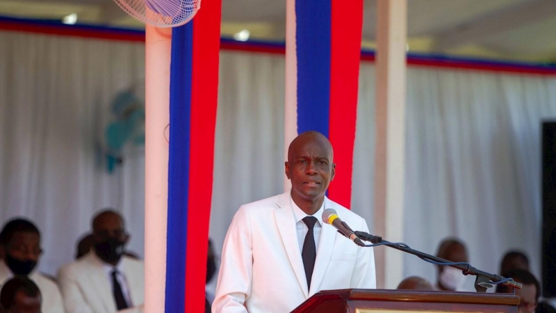 Fotografía de archivo del 18/05/2021 del presidente de Haití, Jovenel Moise.