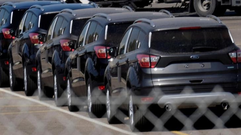 La fábrica de Ford en Almussafes (Valencia) es una de las que se han visto obligadas a parar su producción por el bloqueo de la cadena global de suministros.