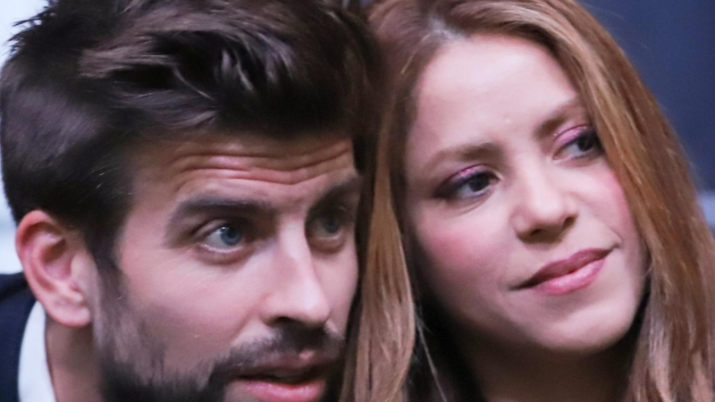 La cantante Shakira y su marido Piqué.