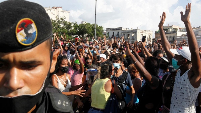 Protestas en Cuba