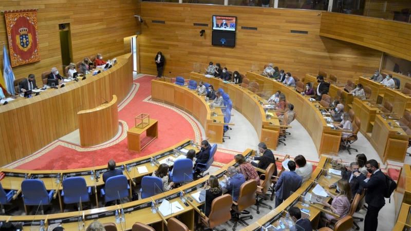 Parlamento de Galicia. Foto de archivo.