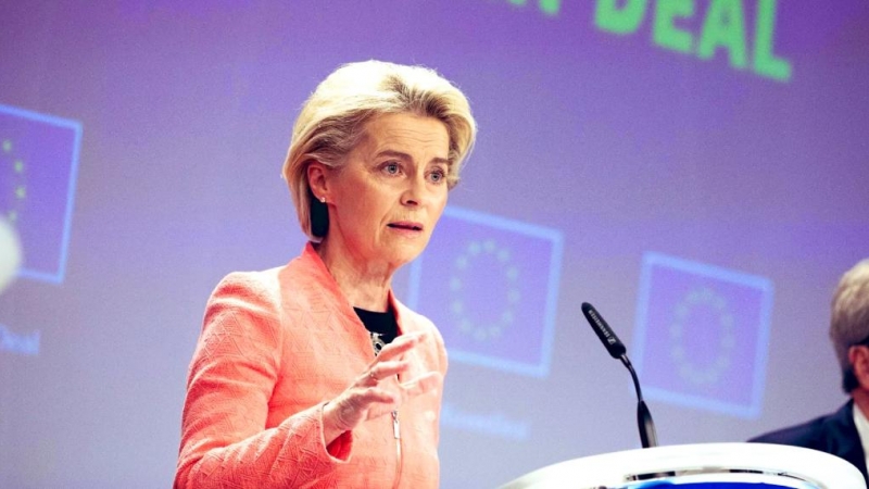 Ursula von der Leyen, presidenta de la Comisión Europea