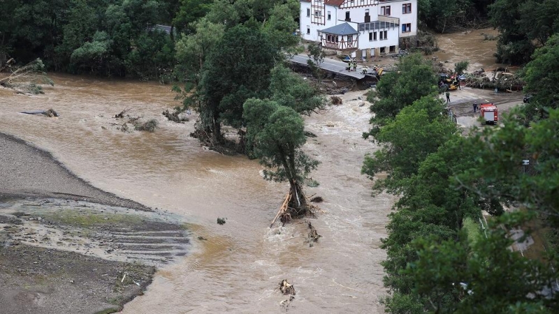 Imágenes de las inundaciones en Alemania.