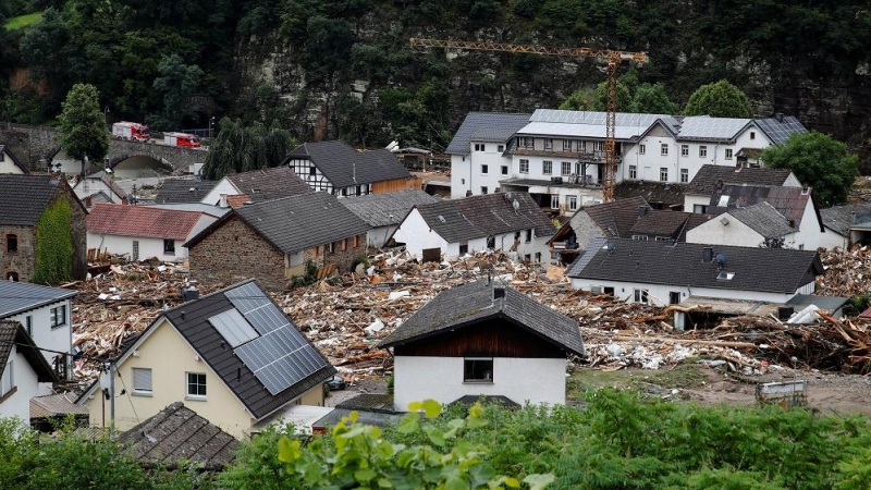 Inundaciones en Alemania.