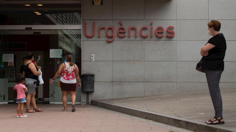 Entrada del Centre Integral Salud Cotxeres de Barcelona.