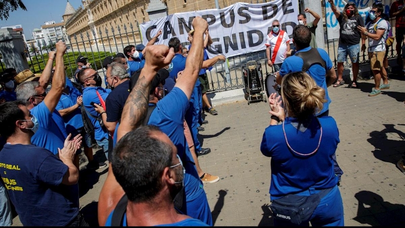 Trabajadores Airbus