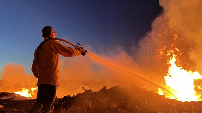 Forest fires in the USA