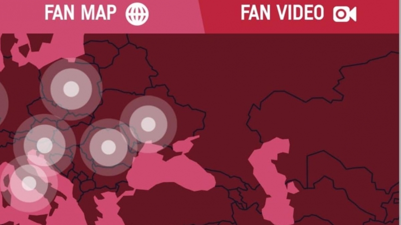 Imagen del mapa de la discordiaen los JJOO de Tokio  en el que aparece Crimea segregada de Ucrania.