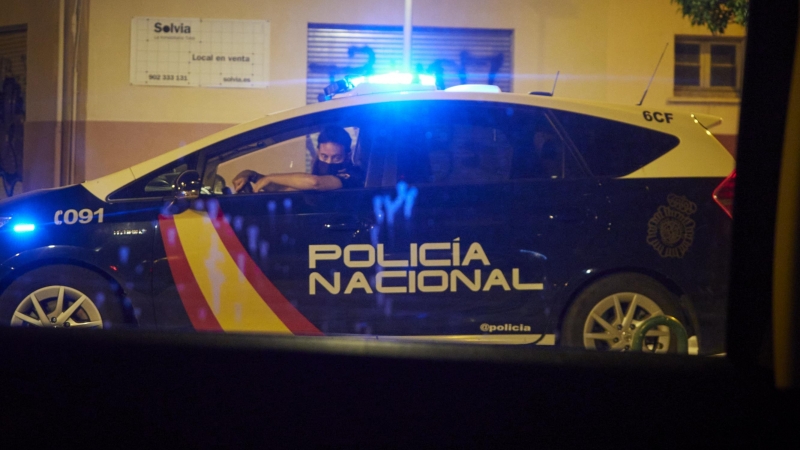 Imagen de un vehículo de la Policía nacional.