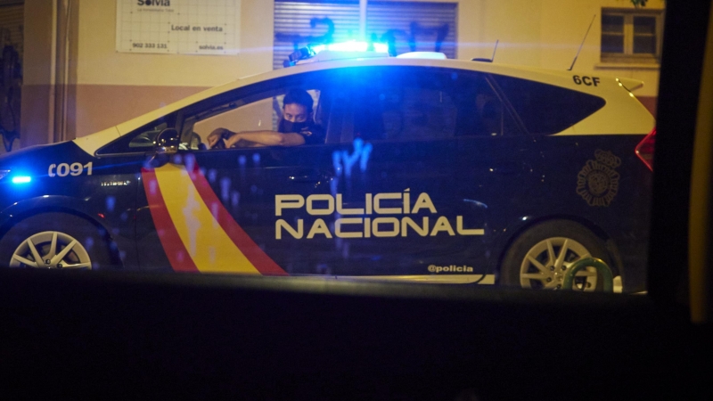 Imagen de un vehículo de la Policía nacional.