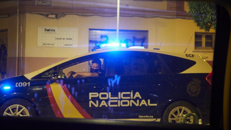 Imagen de un vehículo de la Policía nacional.