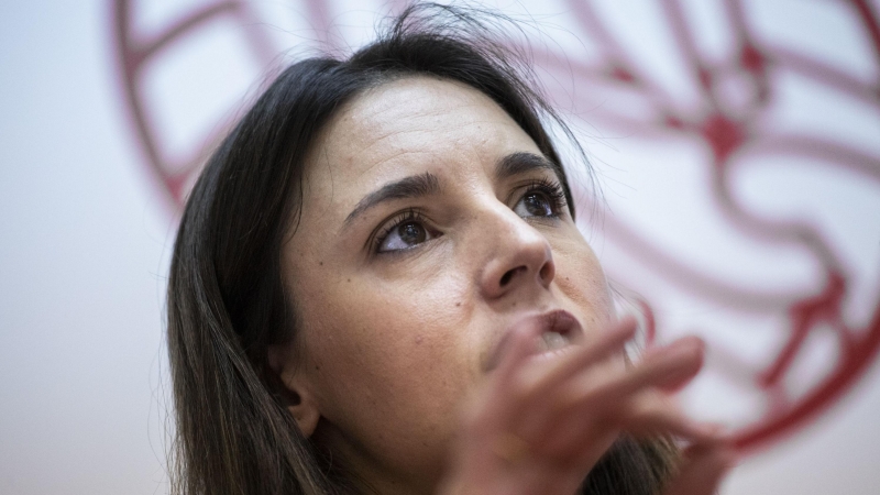 La ministra de Igualdad, Irene Montero. Foto de archivo.