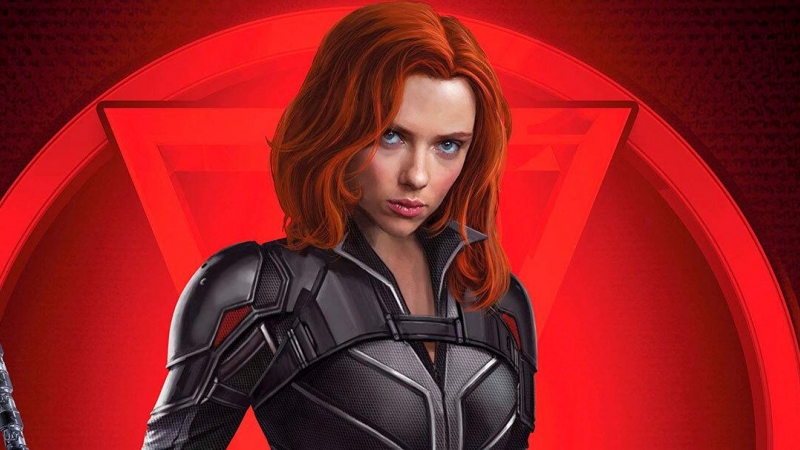 Scarlett Johansson como Viuda Negra