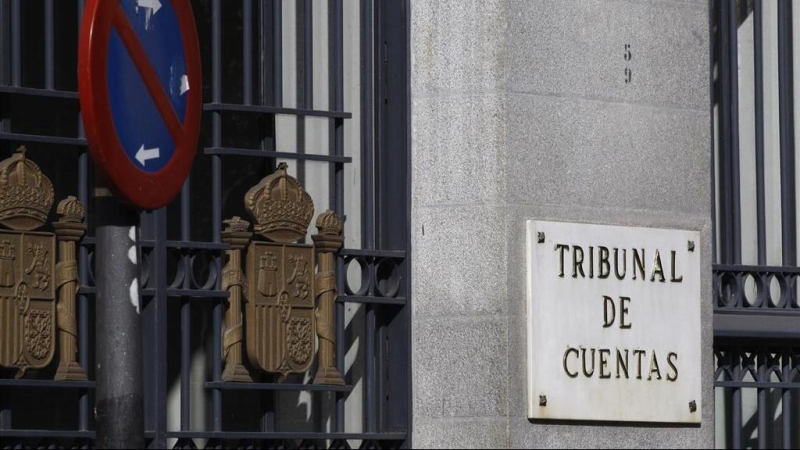 Imagen de archivo de la fachada del Tribunal de Cuentas.