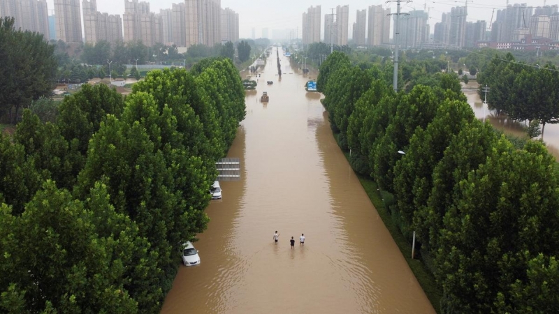lluvias en china, inundaciones