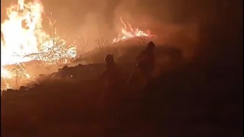 El incendio de El Tiemblo (Ávila), cerca de estabilizarse