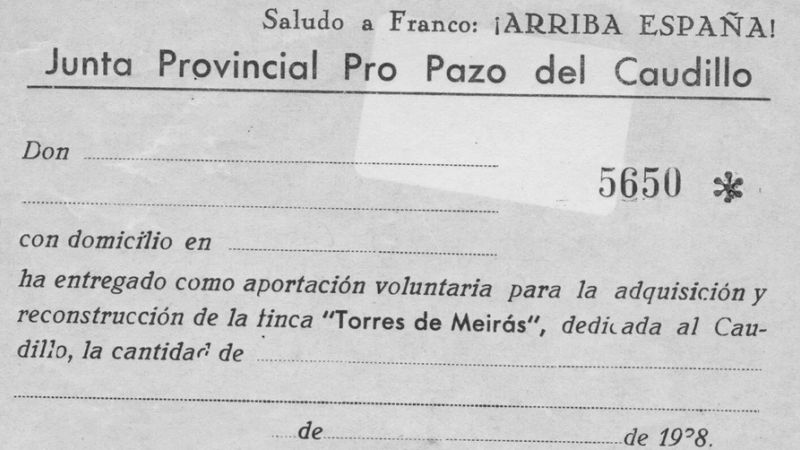 Adquisición de Torres de Meirás