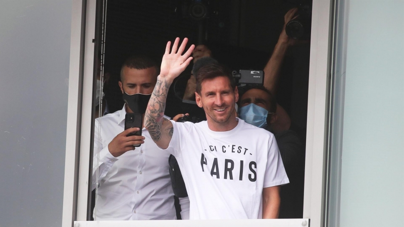 Messi en París.