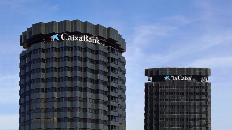 Sede de CaixaBank en Barcelona.