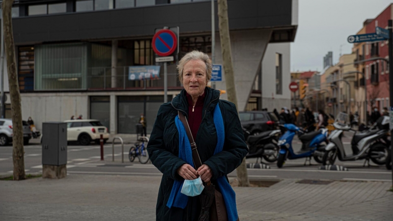 Adela Agelet, secretària de l'Associació de Veïns de les Corts.