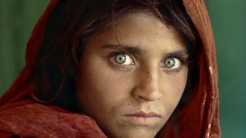La niña afgana.