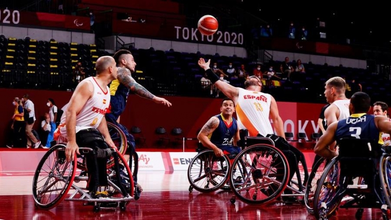 27/08/2021 baloncesto silla en Tokio 2020