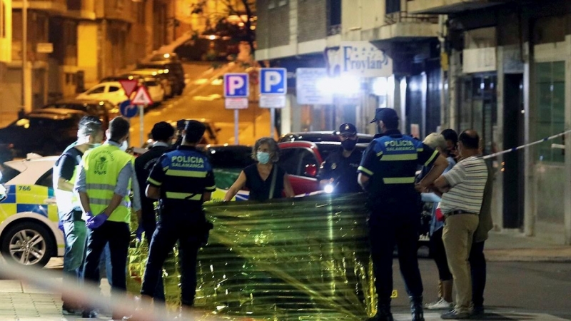 Un tiroteo en Salamanca deja un hombre muerto y una mujer muy grave.