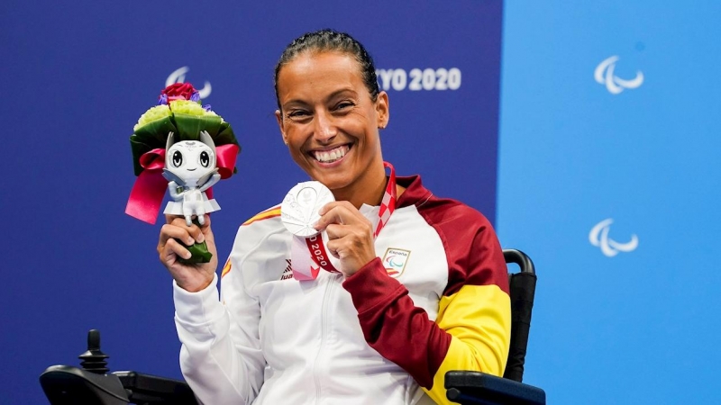 30/08/2021Teresa Perales, medalla de plata en los 50m espalda