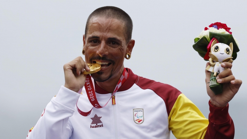 31/08/2021 Sergio Garrote, campeón olímpico en la clase H2 de bicicletas de mano