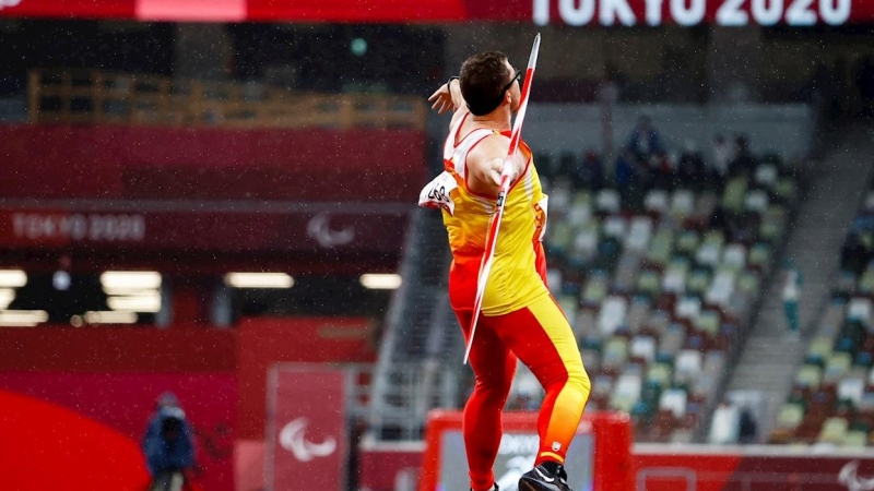 02/09/2021 Héctor Cabrera consigue el bronce en la disciplina de lanzamiento de jabalina