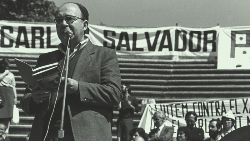 Una imatge d'arxiu de Vicent Andrés Estellés.