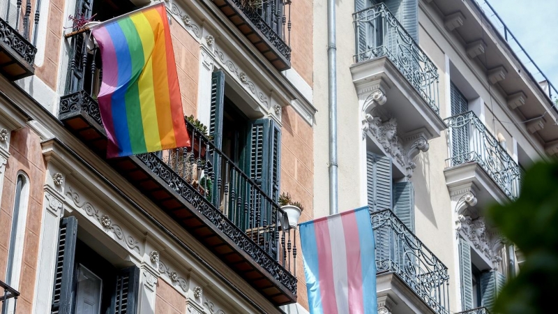 Una calle del barrio de Malasaña  a 7 de septiembre de 2021, en Madrid.