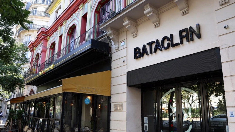 La sala de espectáculos Bataclan, en París, donde yihadistas asesinaron a 90 personas el 13 de noviembre de 2015.