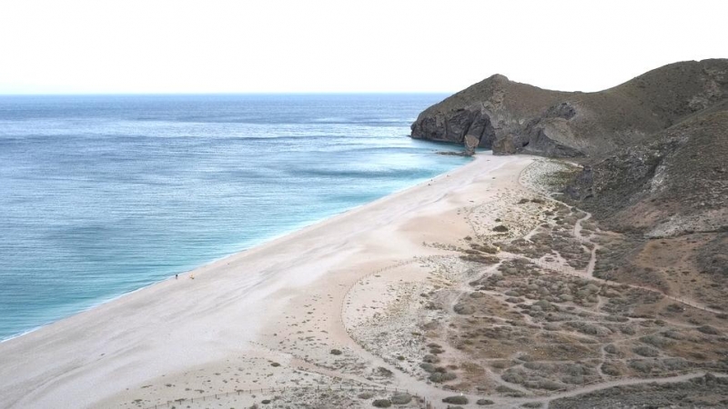 La Playa de los Muertos, en Carboneras, Almería