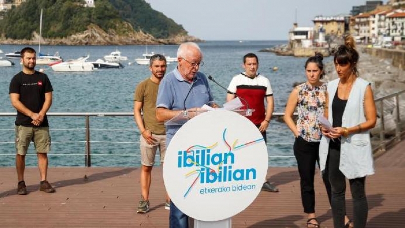 Acto de Sare en Donostia/San Sebastián.