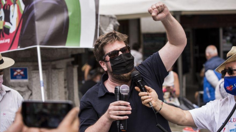 El eurodiputado Miguel Urbán (Anticapitalistas)