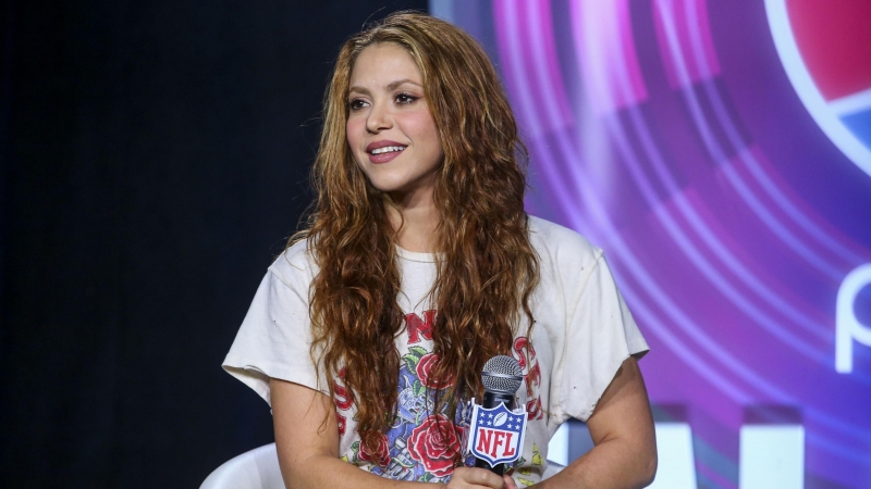 Foto de archivo. Shakira en la Pepsi Super Bowl.
