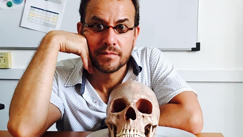 José Pablo Baybar, antropólogo forense del  Comité Internacional de la Cruz Roja (CIRC).