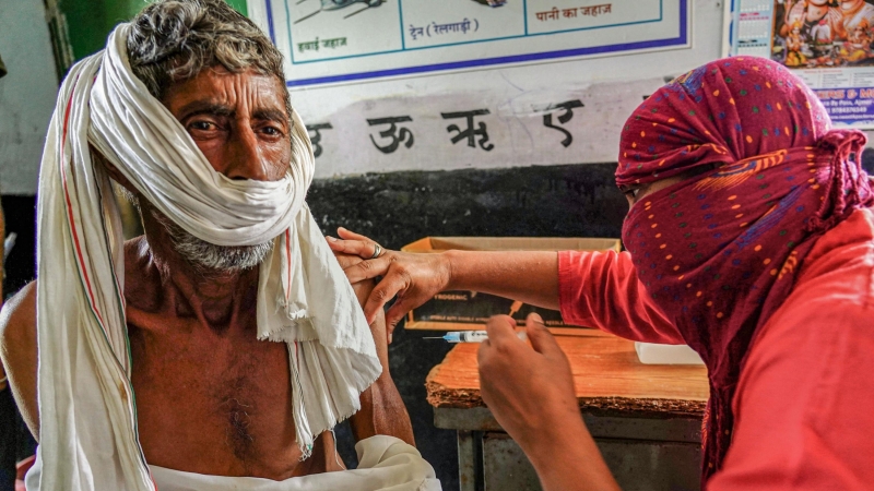 07/10/2021 Vacunación en India