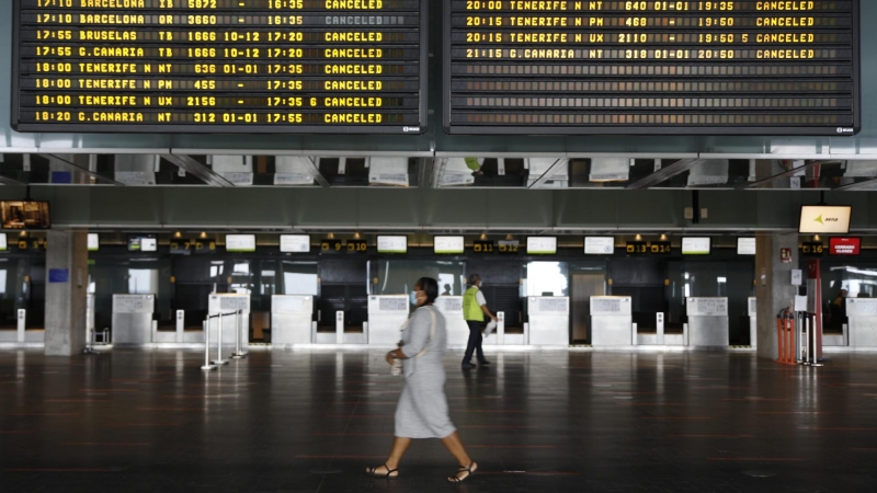 Interior del Aeropuerto de La Palma