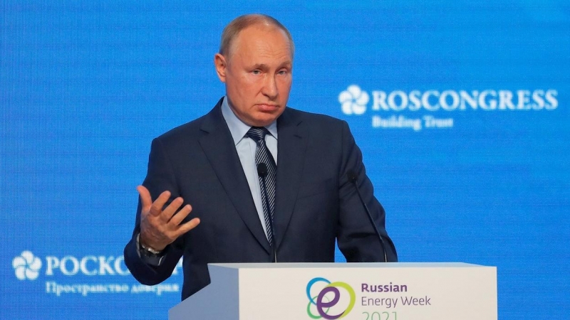 13/10/2021 El presidente de Rusia, Vladimir Putin