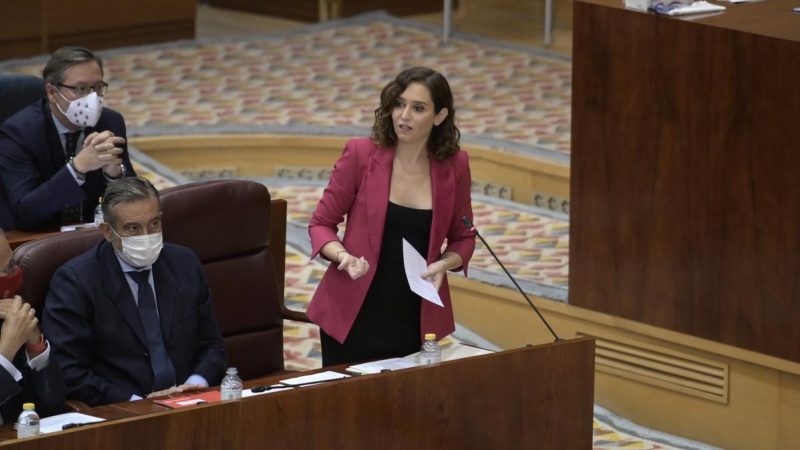 La presidenta de la Comunidad de Madrid, Isabel Díaz Ayuso.