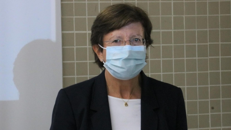 La secretària de Salut Publica, Carmen Cabezas, en una imatge d'aquest 25 d'octubre.
