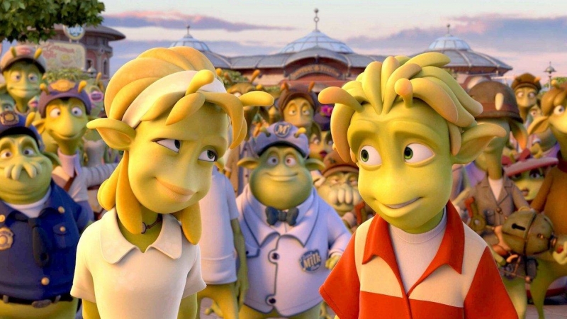 Un fotograma de 'Planet 51'.