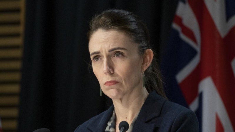 La primera ministra de Nueva Zelanda, Jacinda Ardern, durante una rueda de prensa el pasado mes de septiembre.