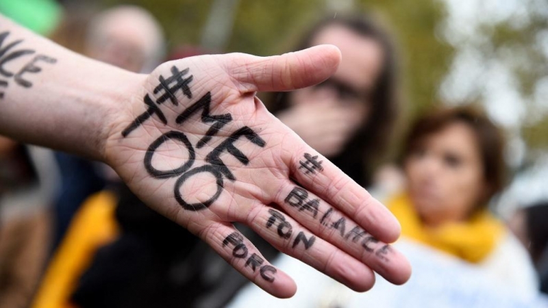 Imagen de archivo de octubre de 2017 de una manifestación contra la violencia sexual en París.