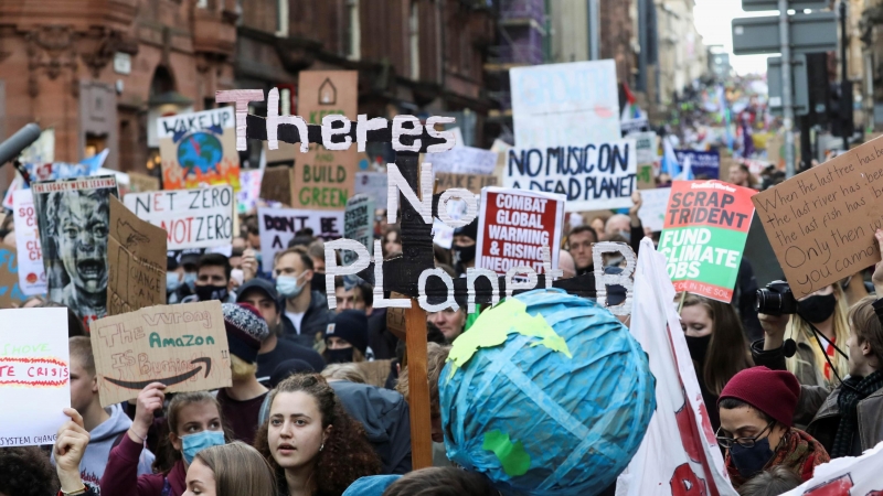 'No hay planeta B', en la marcha de Fridays for Future