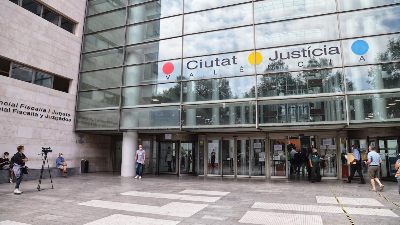 Fachada de la Ciudad de la Justicia de València en una imagen de archivo.