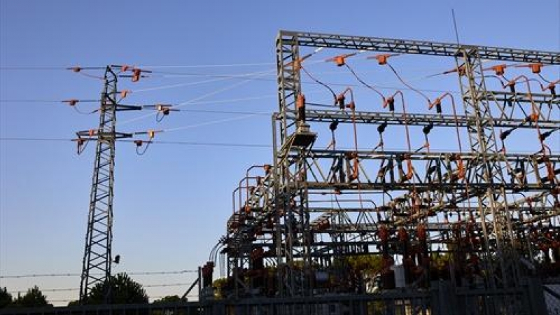 Una central eléctrica, a 21 de agosto de 2021, en Madrid.